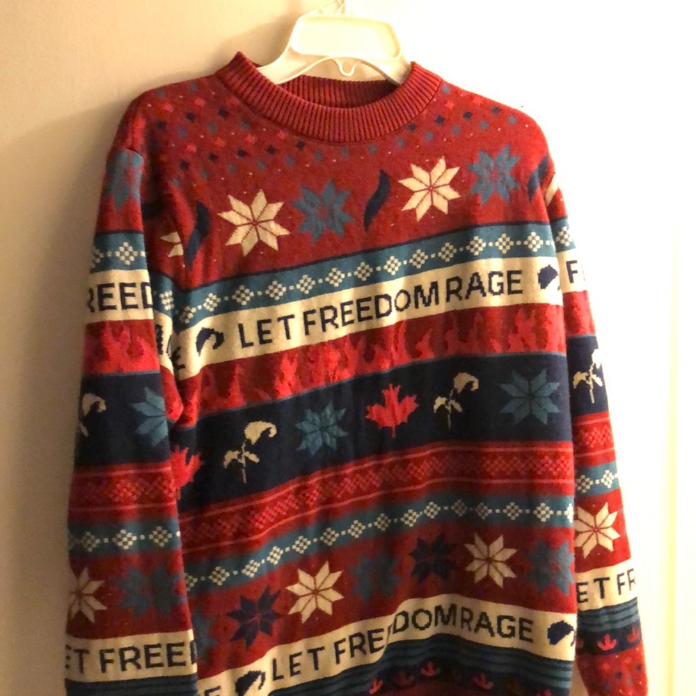 Limited Edition Handmaidens Tale Sweater size medium but fits like a large ❤️